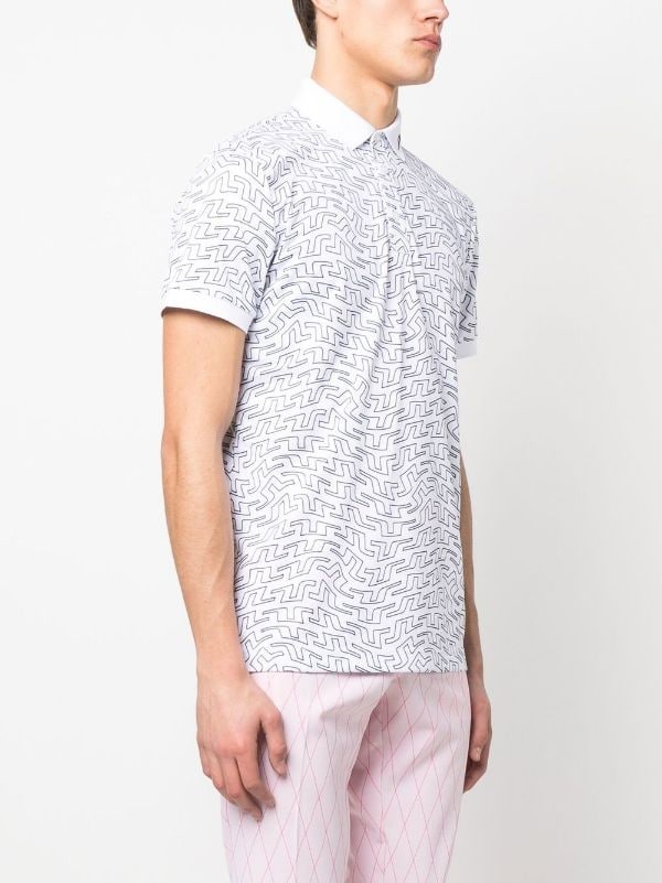 【新品】J.LINDEBERG TOUR TECH REG FIT 印花 POLO 衫-GMJT07644