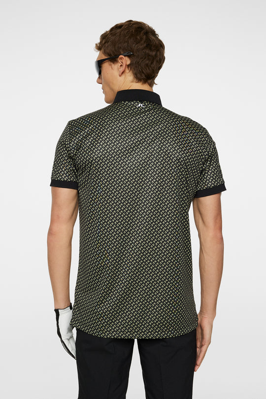 【新品】J LINDEBERG Tour Tech Print-GMJT11946-M523