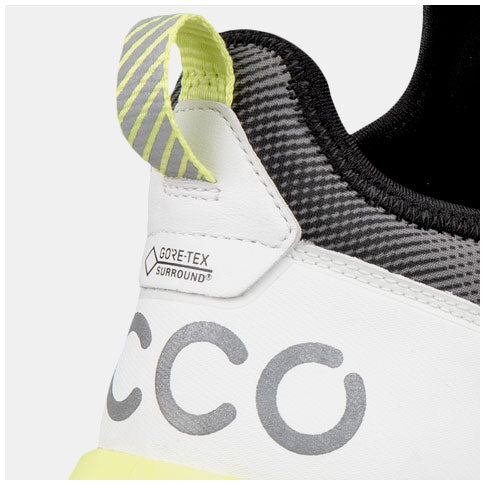 ECCO Biom® C4 BOA 2024男士高爾夫鞋(白/螢光黃)