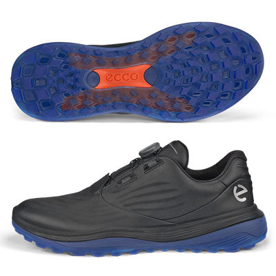 ECCO LT 1 BOA 男款高爾夫鞋 (黑色)