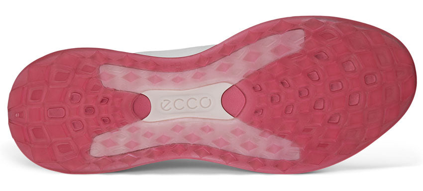 ECCO 女士高爾夫皮革防水鞋(鞋帶款)NEW