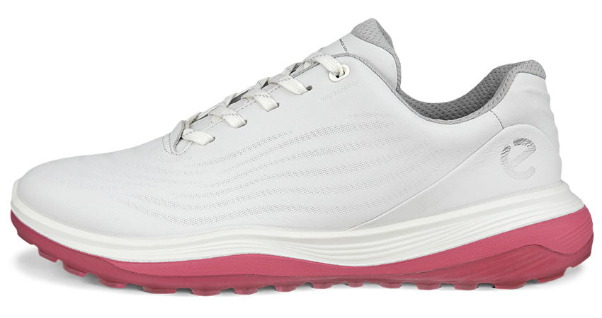 ECCO 女士高爾夫皮革防水鞋(鞋帶款)NEW