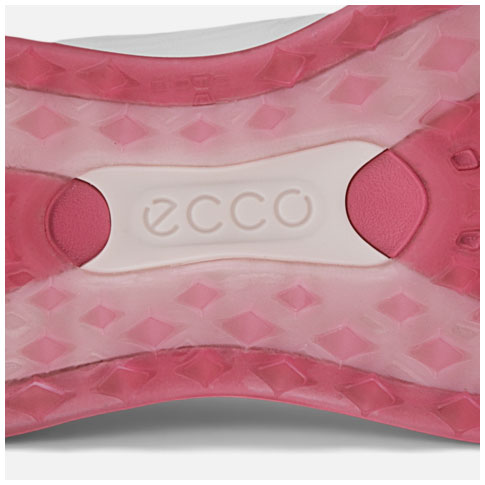 ECCO 女士高爾夫皮革防水鞋(鞋帶款)NEW