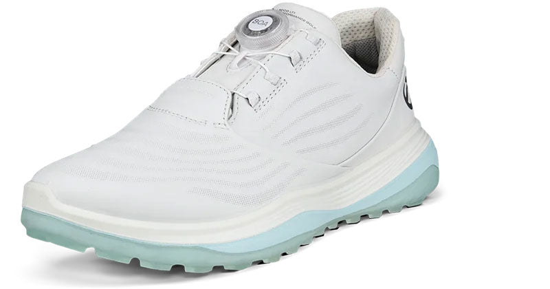 ECCO 女士高爾夫皮革防水鞋(BOA款)NEW