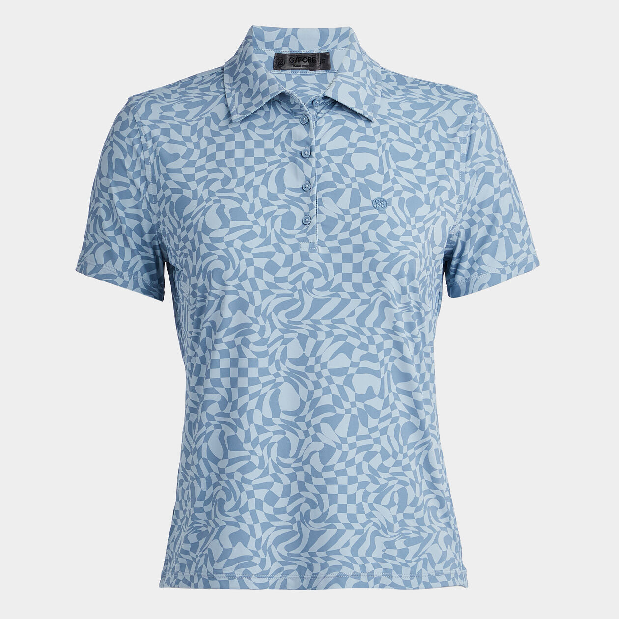 【新品】G/FORE扭曲格紋絲質科技尼龍 POLO 衫