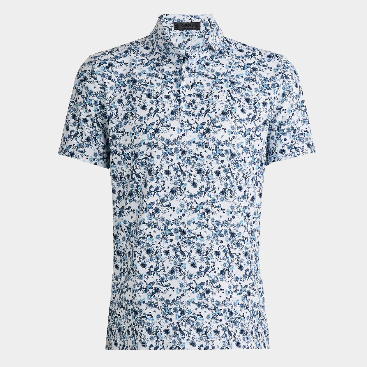 【新品】G/FORE BOTANIC GARDEN 科技平紋針織現代寬領 POLO 衫