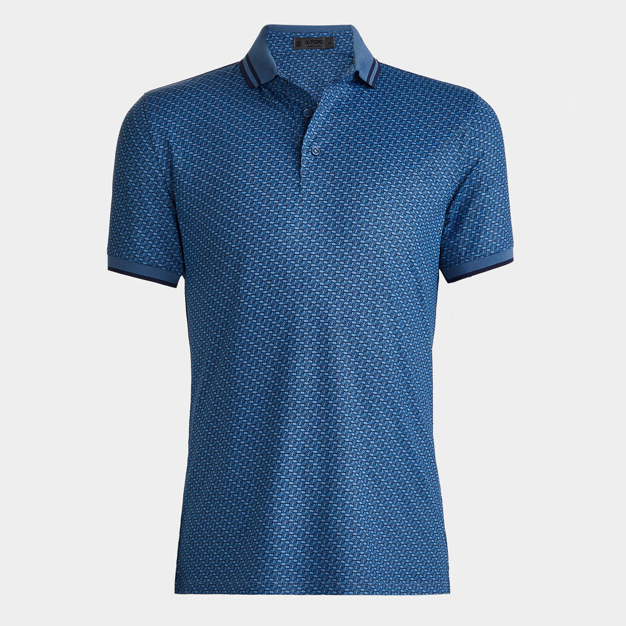 【新品】G/FORE G LINK 鑲邊袖科技平紋針織 POLO 衫