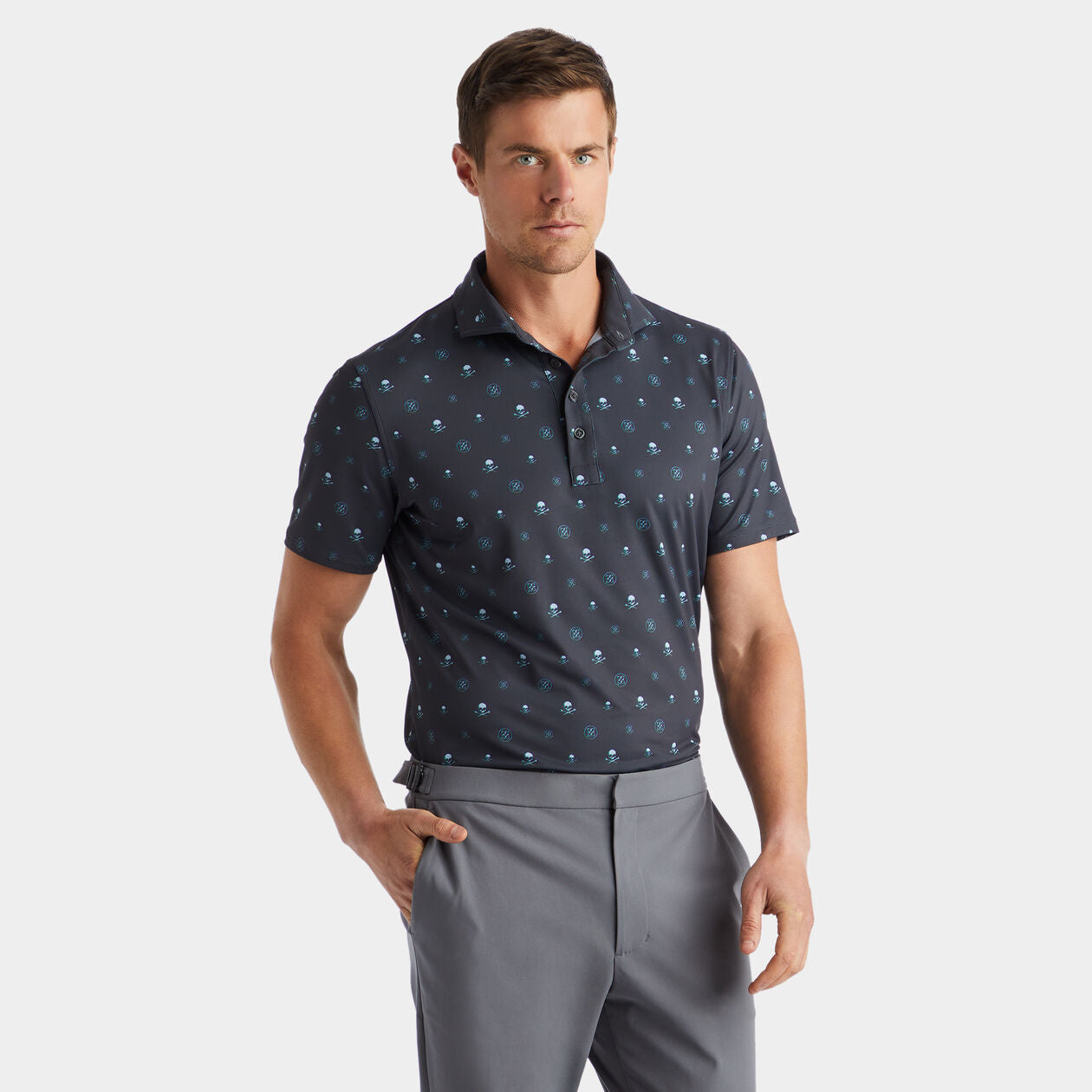 【新品】G/FORE RGB 科技平紋針織現代寬領 POLO 衫