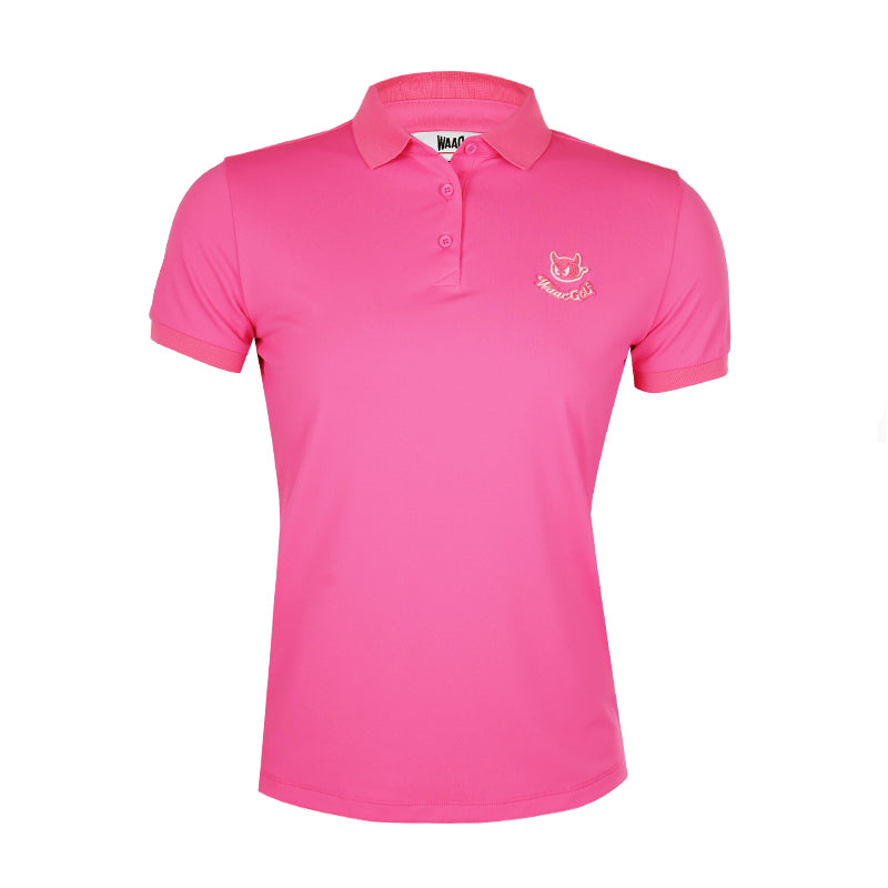 WAAC 女款 WAACKY Pique SS Polo 衫-WWTCM24200PIX