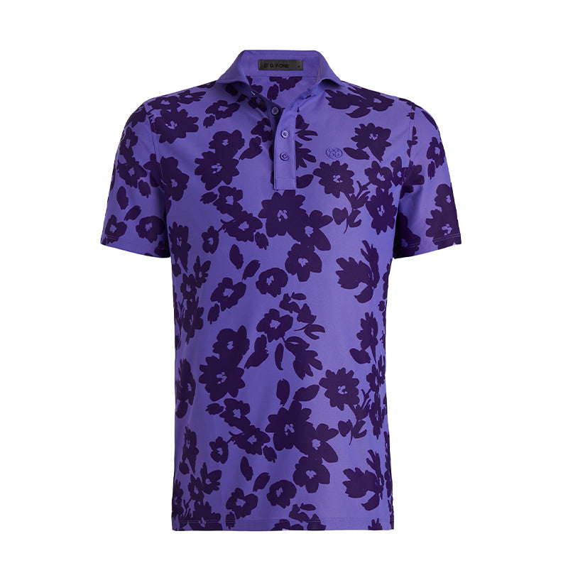 【新品】G/FORE花珠地網眼男士 Polo 衫(峽谷)