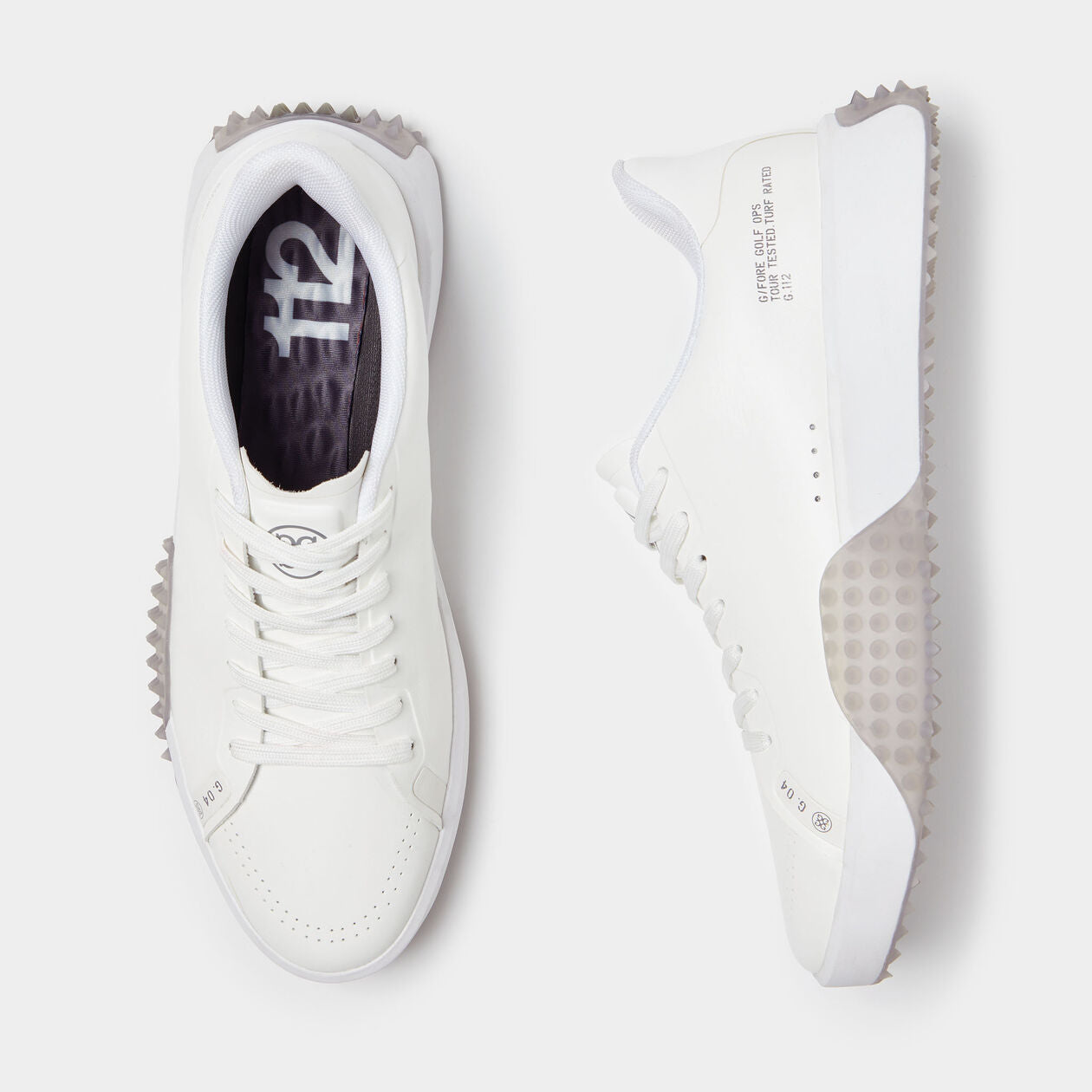 【新品】G/FORE G.112 P.U. LEATHER GOLF SHOE 男士 高爾夫球鞋(水泥灰)