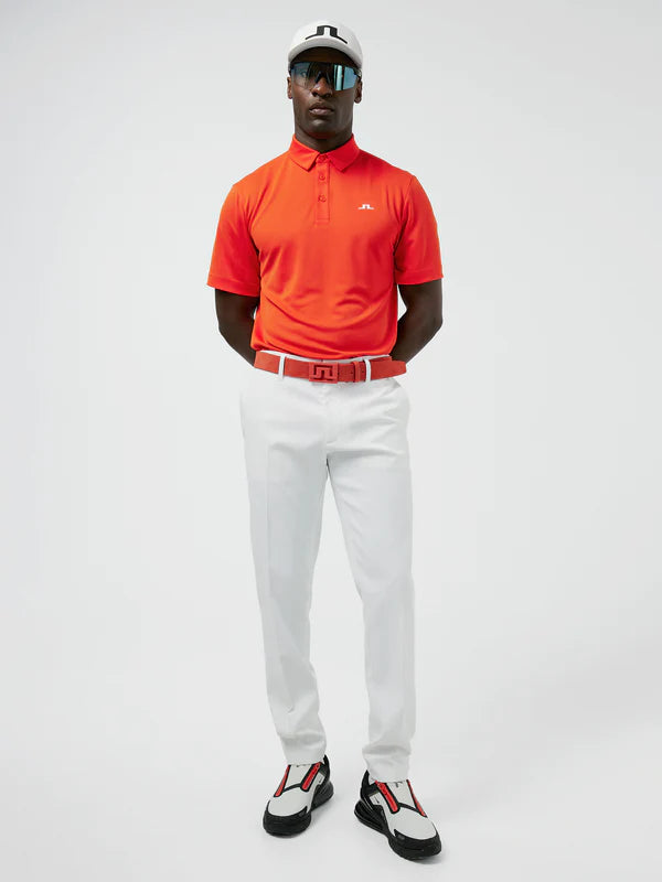 J.LINDEBERG.PEAT POLO SHIRT -TANGERINE TANGO-22GMJT05705