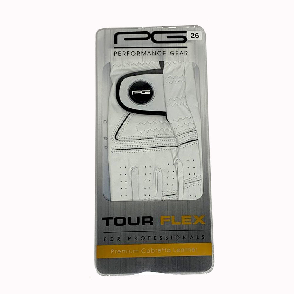 PG PERFORMANCE 男士 GEAR TOUR FLEX 白色手套