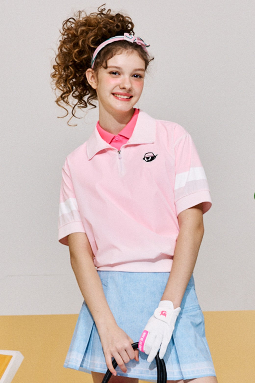 WAAC 女款 WAACKY Pique SS Polo 衫-WWTCM24200PIX