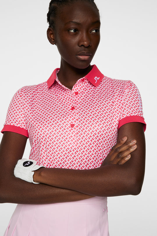 【新品】J LINDEBERG 女款Tour Tech Print-S215