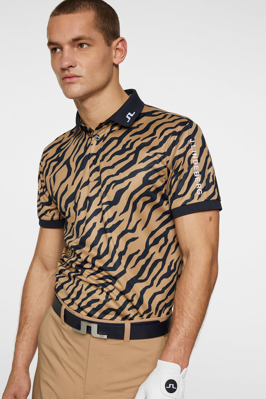 【新品】J LINDEBERG Tour Tech Print-GMJT11946-E379