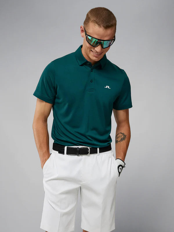 【新品】J.LINDEBERG Peat Regular Fit Pique Interlock-GMJT06851-M433