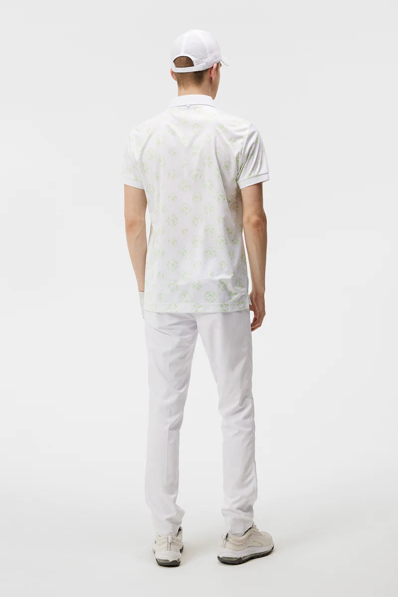 【新品】J LINDEBERG男士旅行科技印花 POLO 衫- GMJT07644