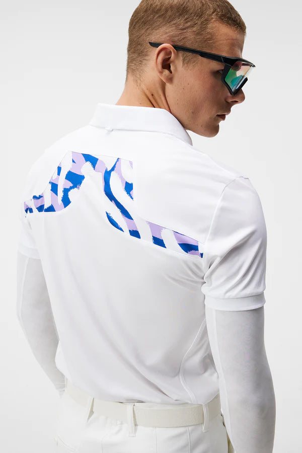 【新品】J LINDEBERG KV男士印花Polo-GMJT10009