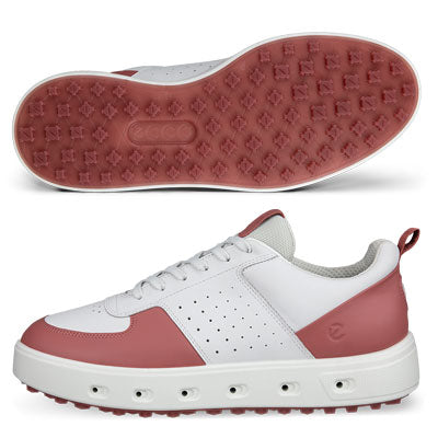 Ecco 女款Golf Street 720 (White/Pink)