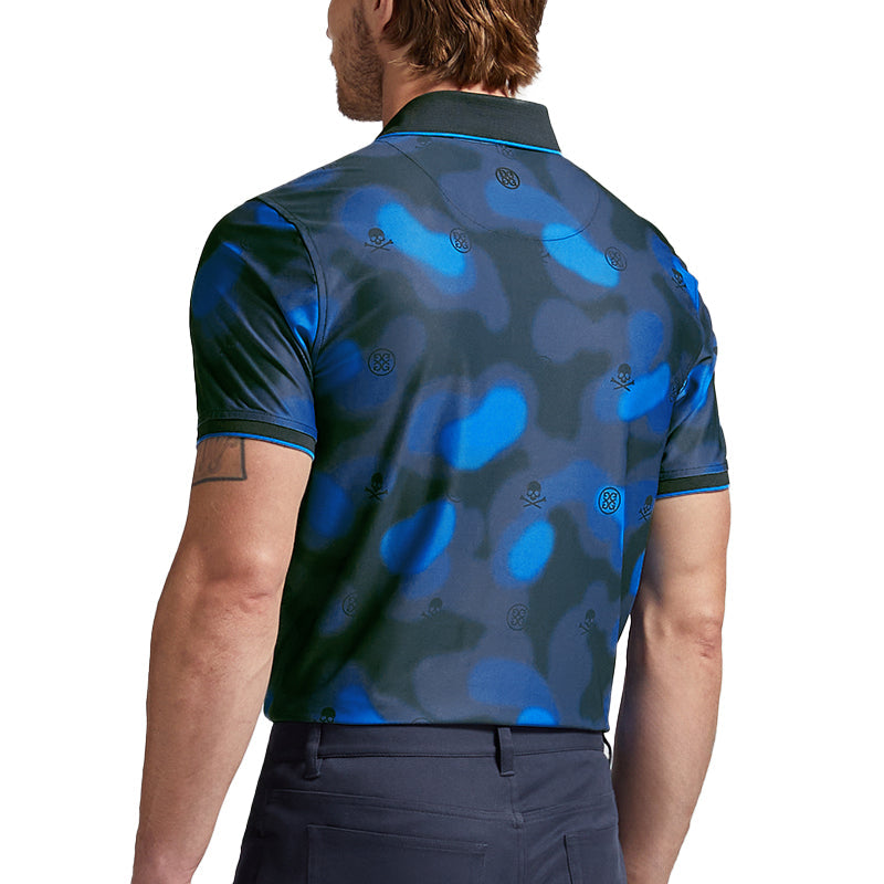 【新品】G/FORE Blur Icon Camo男款 科技高爾夫衫