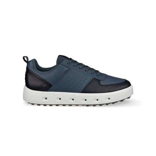 Ecco 男款 Golf Street 720 (Black/Blue)
