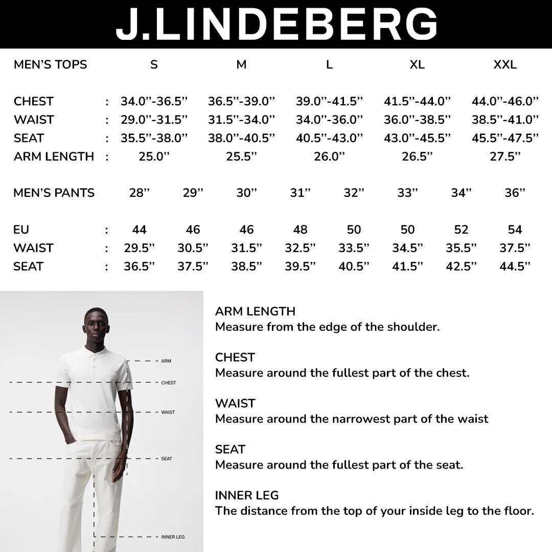 【新品】J LINDEBERG Bay Slim GMJT12492-E376