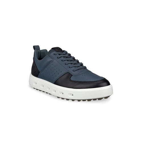 Ecco 男款 Golf Street 720 (Black/Blue)