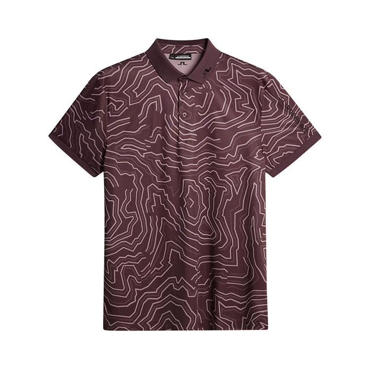 【新品】J LINDEBERG Tour Tech Print-GMJT13043-Q296