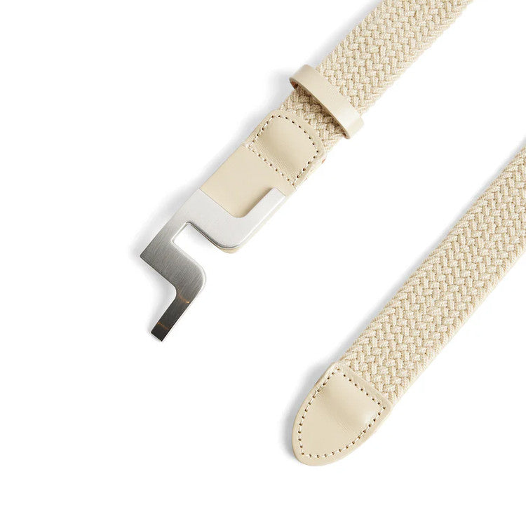 【新品】J LINDEBERG Lykke Braided 男款皮帶-GMAC12115