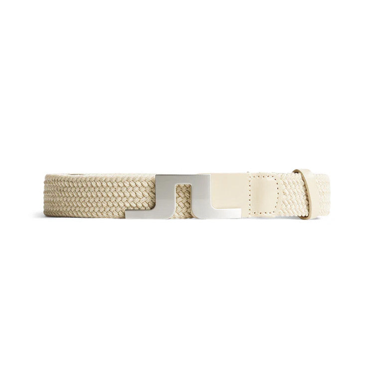 【新品】J LINDEBERG Lykke Braided 男款皮帶-GMAC12115