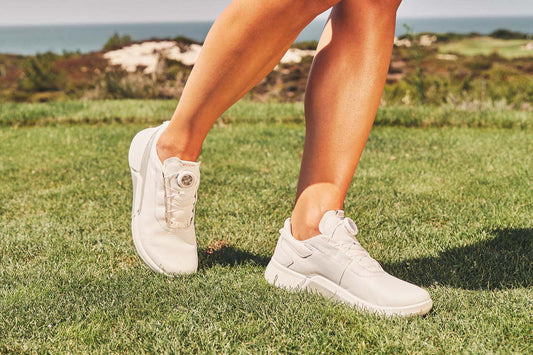 ECCO 女式高爾夫 BIOM H4 BOA/白色/混凝土