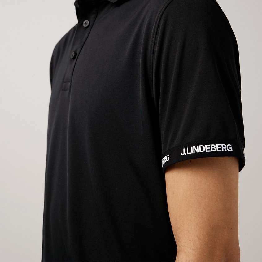 J.LINDEBERG Guy Regular Fit TX Jersey Black-GMJT05795