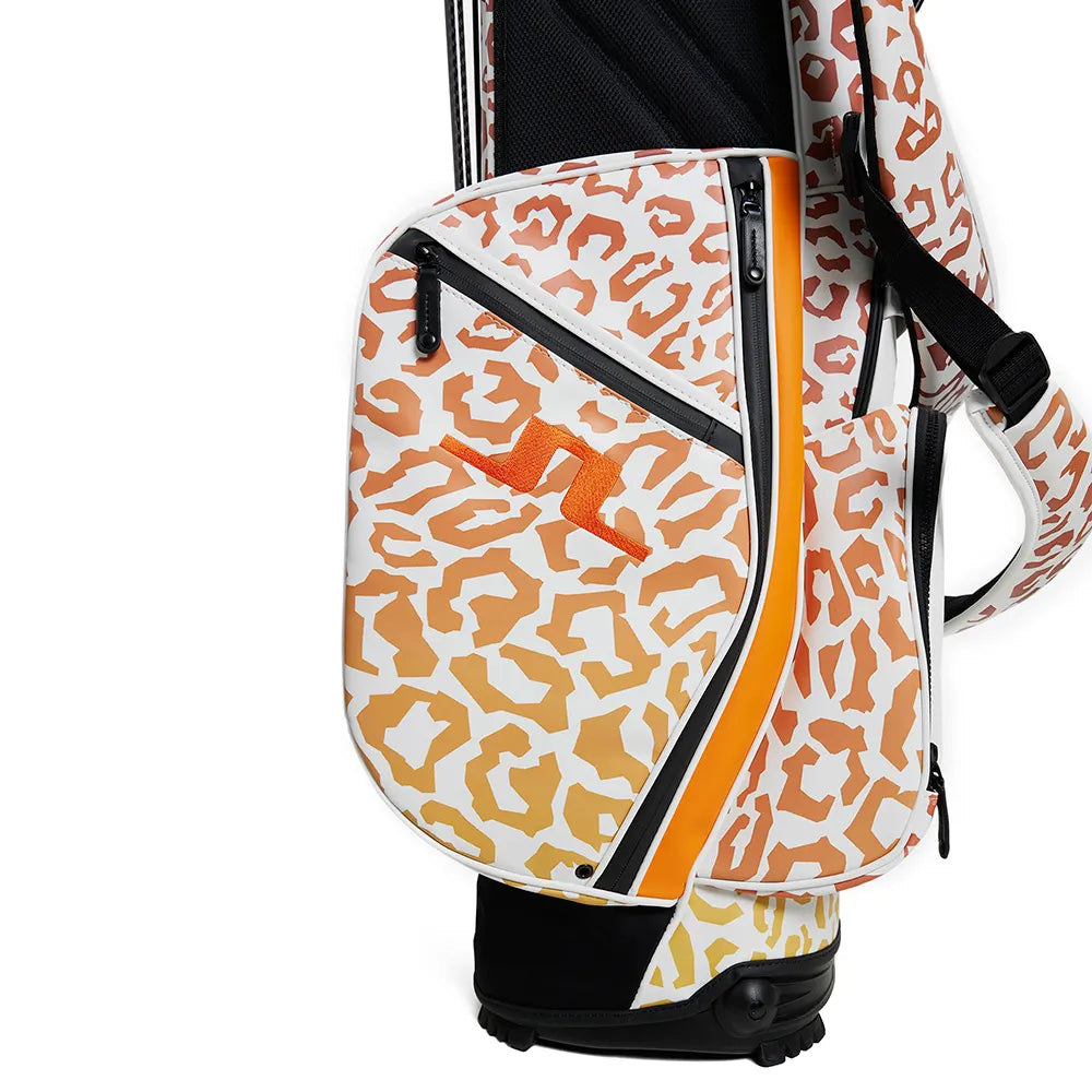 【新品】J.LINDEBERG PLAYER STAND BAG PRINT