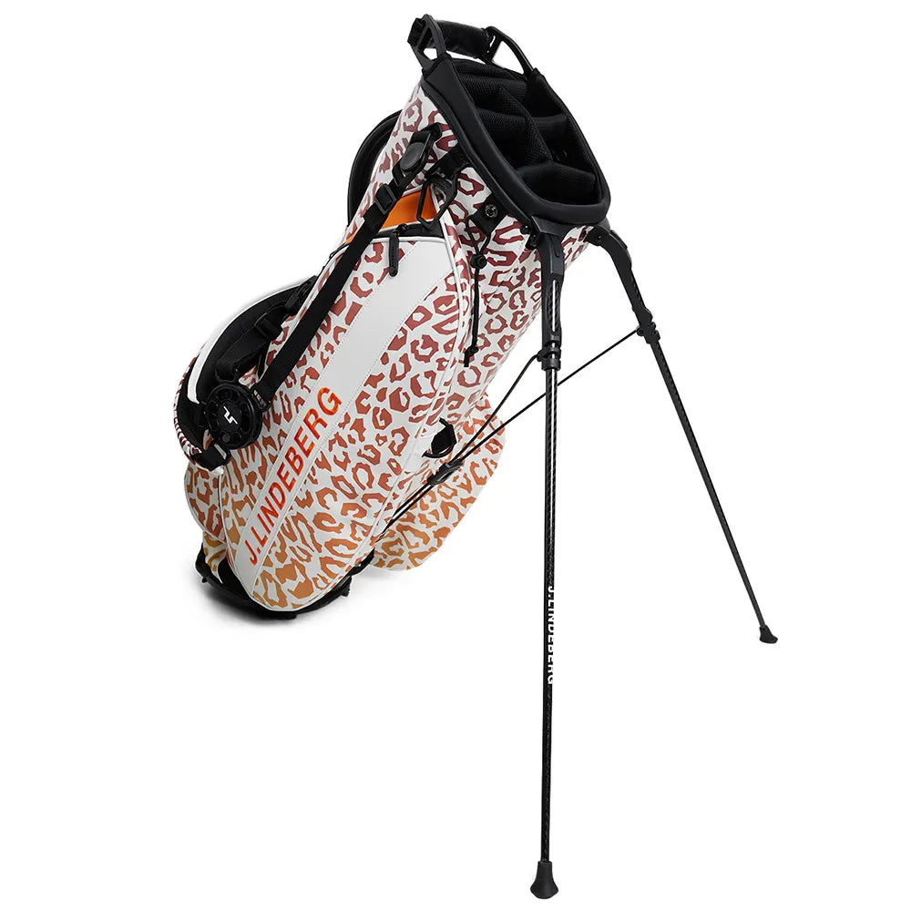 【新品】J.LINDEBERG PLAYER STAND BAG PRINT