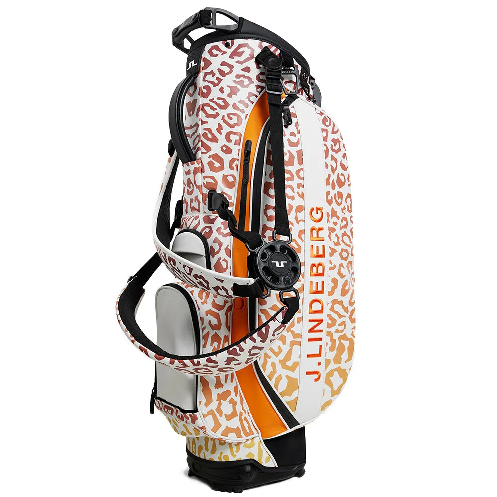 【新品】J.LINDEBERG PLAYER STAND BAG PRINT