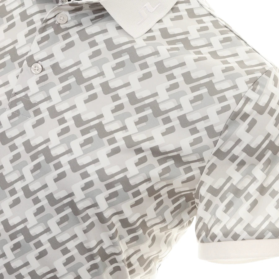 【新品】J LINDEBERG KV 常規版型印花 POLO 衫-GMJT08571