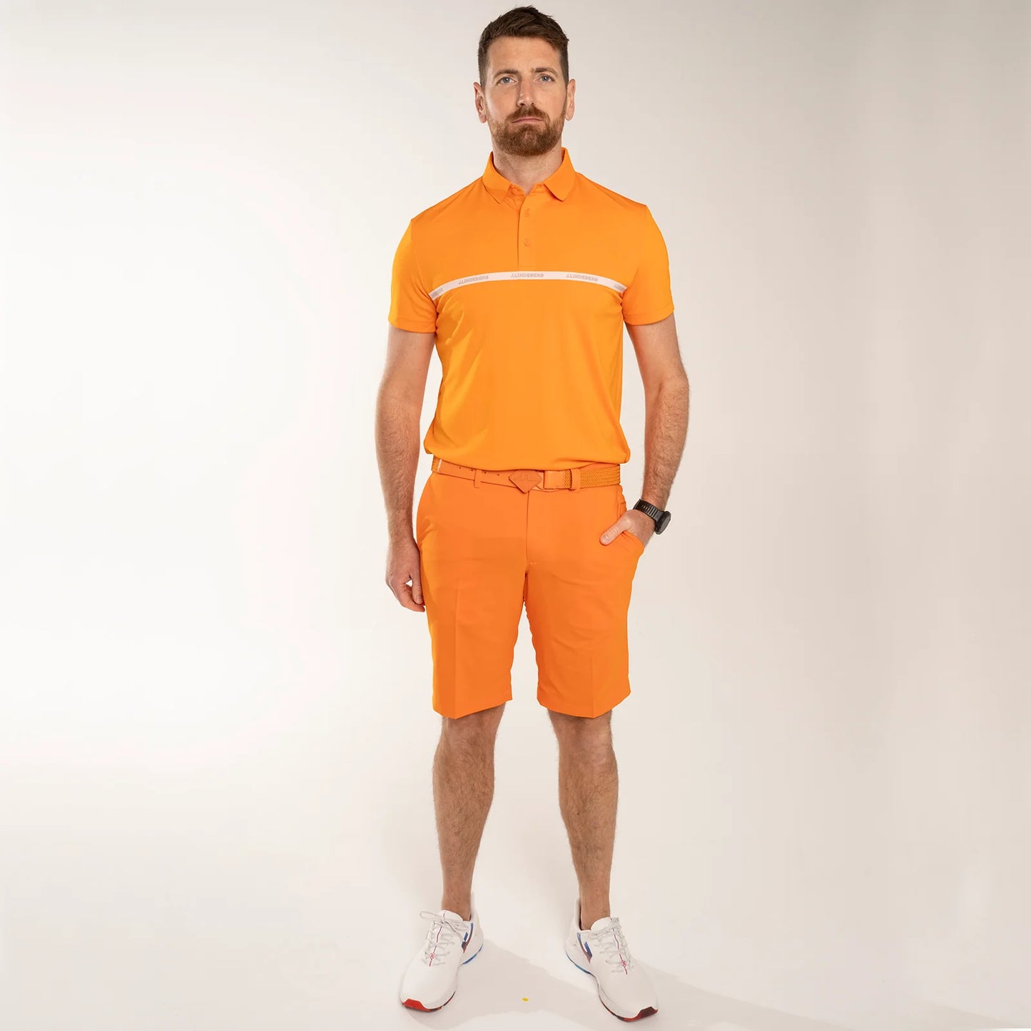 【特價】J LINDEBERG Chad 常規版型高爾夫 Polo 衫 -GMJT08567