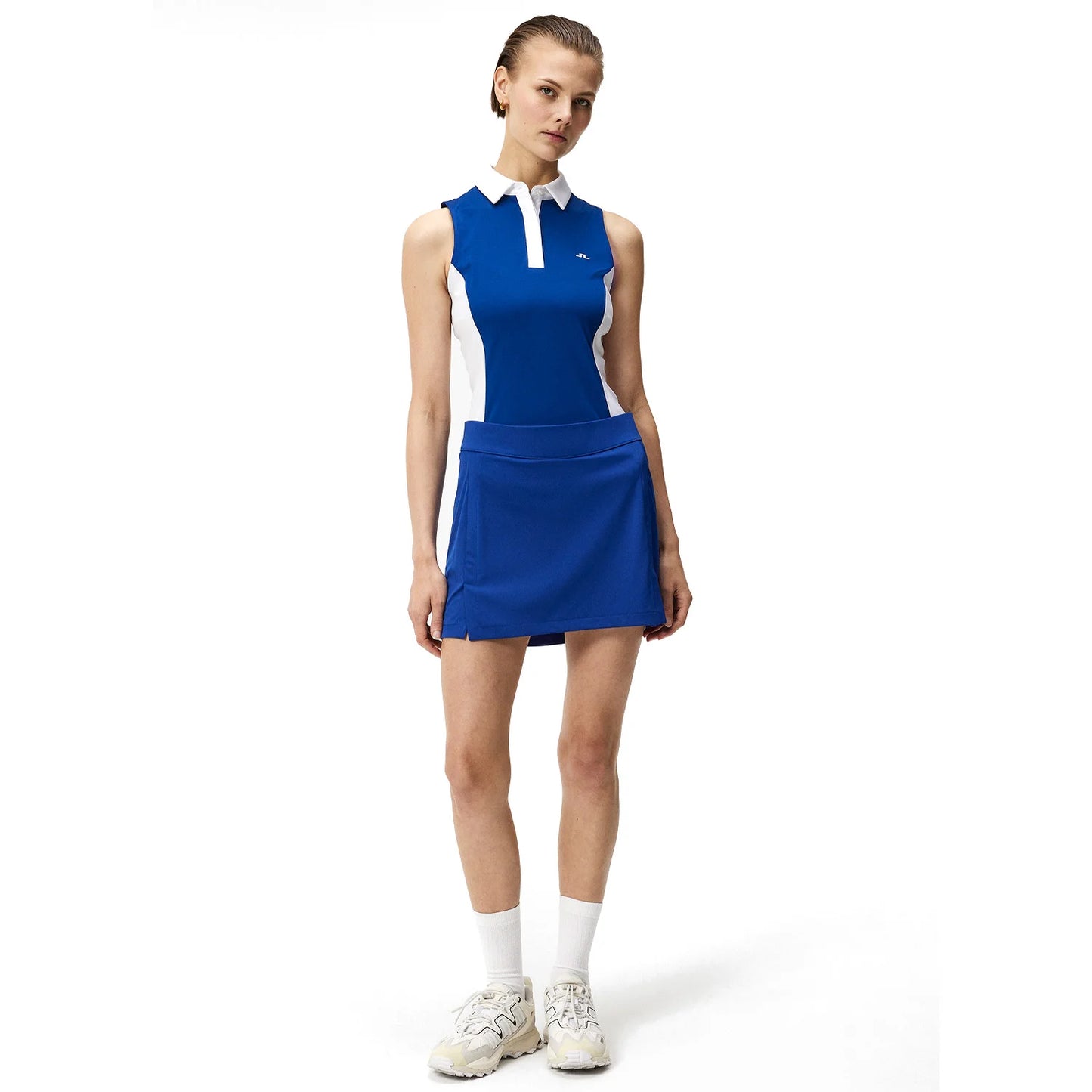 【特價 】24年早春 J LINDEBERG女士高爾夫裙 - 方鈉石藍-GWSD11238-O328