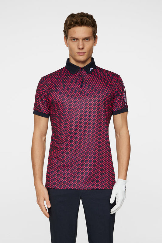 【新品】J LINDEBERG Tour Tech Print-GMJT11946-O541