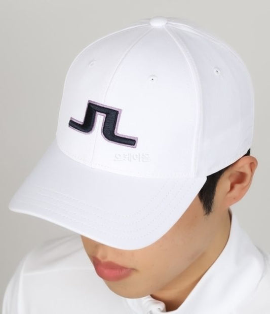 【特價  】J.LINDEBERG高爾夫帽GMAC10020-白色