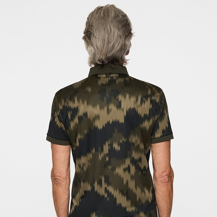 【新品】J LINDEBERG Tour Tech Print-GMJT13043--M538