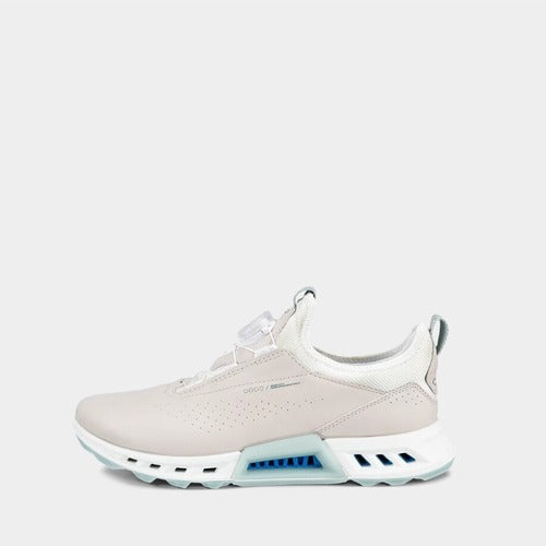 ECCO 女士高爾夫球鞋 Biom C4 BOA（米色）