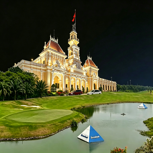 胡志明浪漫高爾夫4天3球超值輕奢團(4人成行不含機票)