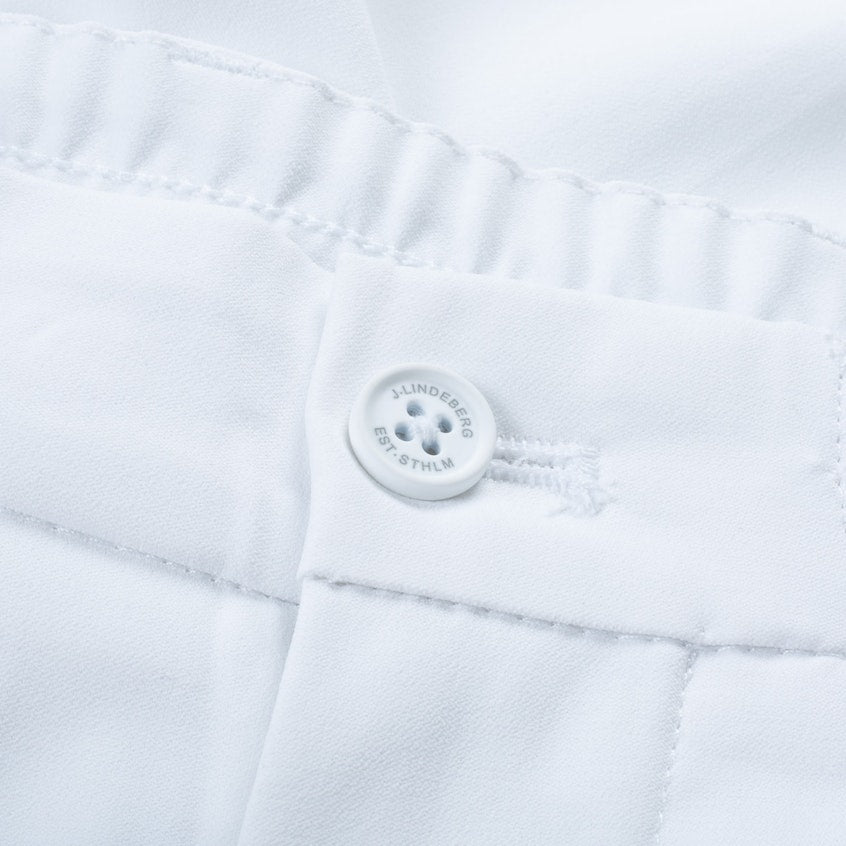 【新品】J LINDEBERG 高爾夫 Stuart 條紋褲-GMPA05716白色